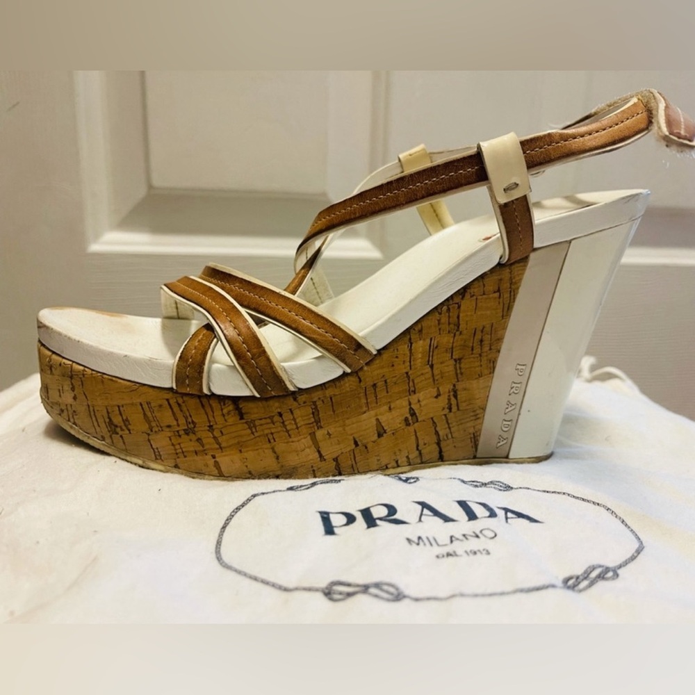 Prada wedges
